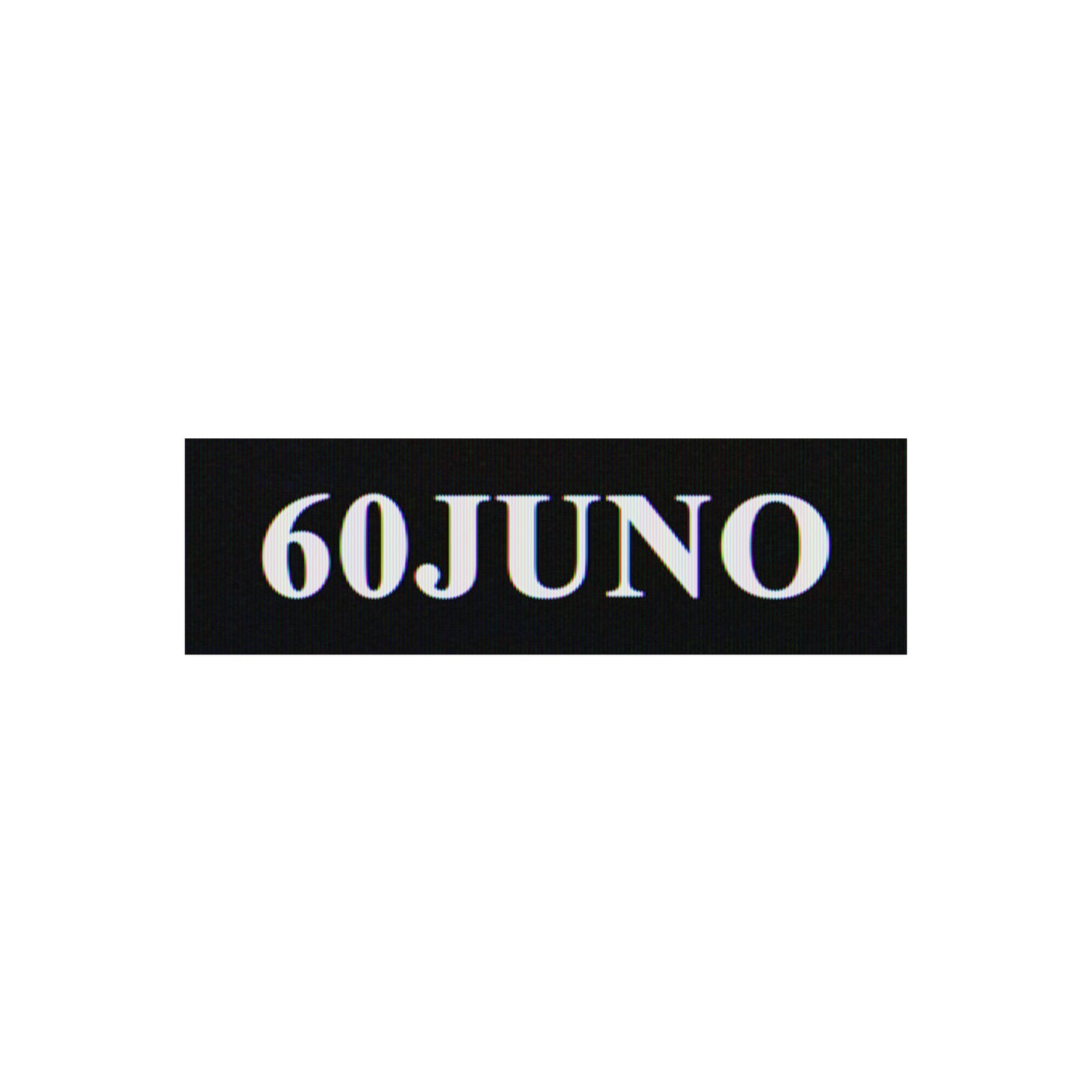 60JUNO VHS Sticker