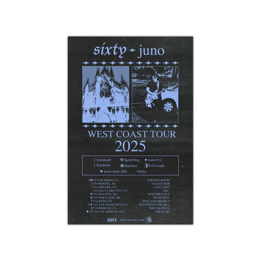 60 Juno Posters (Black/Blue)