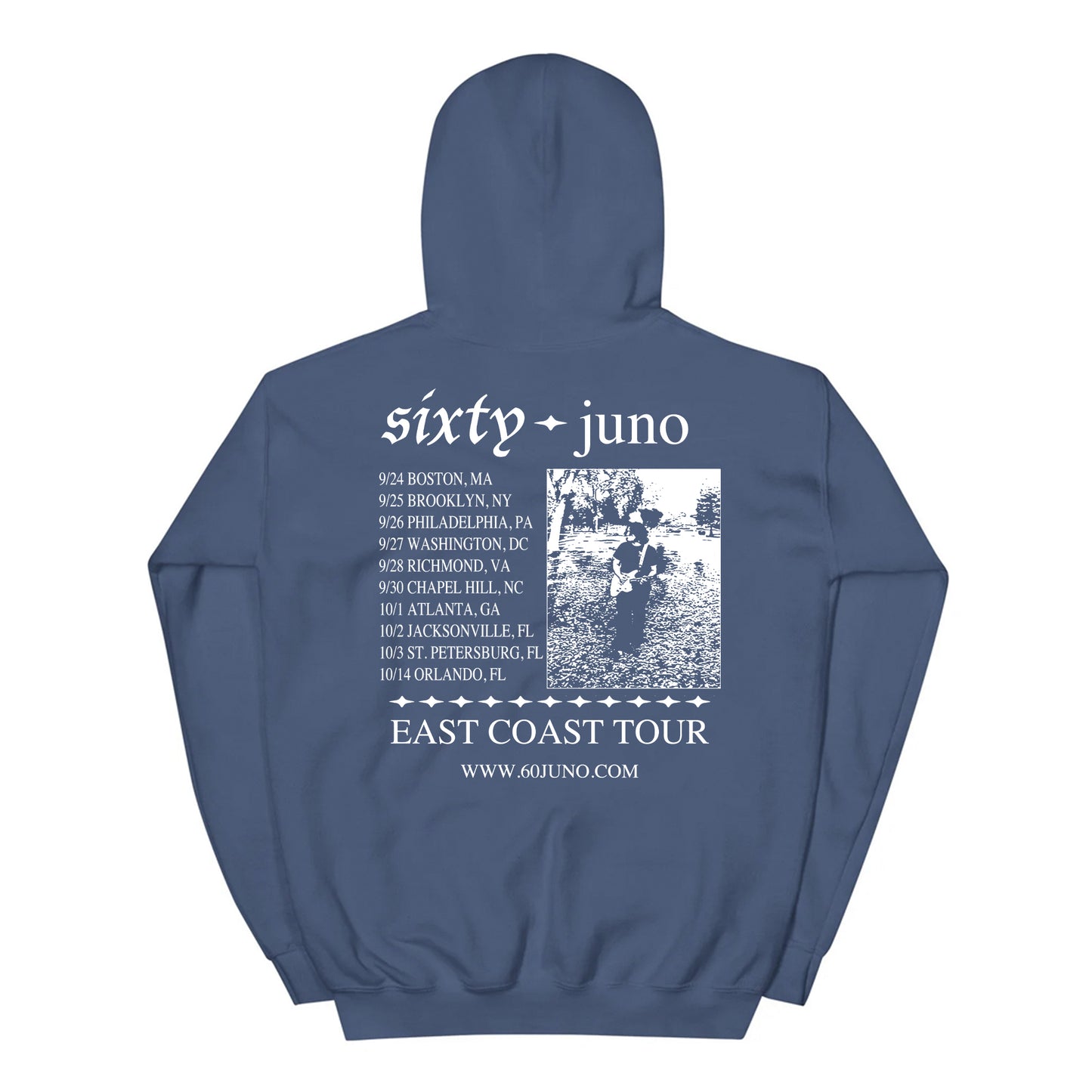 sixty juno Castle Hoodie (Light Blue)